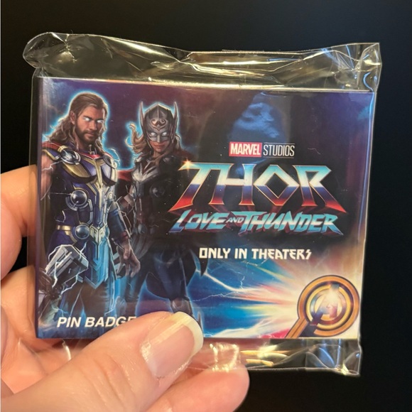 Disney Other - New in Package Thor Love & Thunder Pin Badges Mjolnir & Stormbreaker